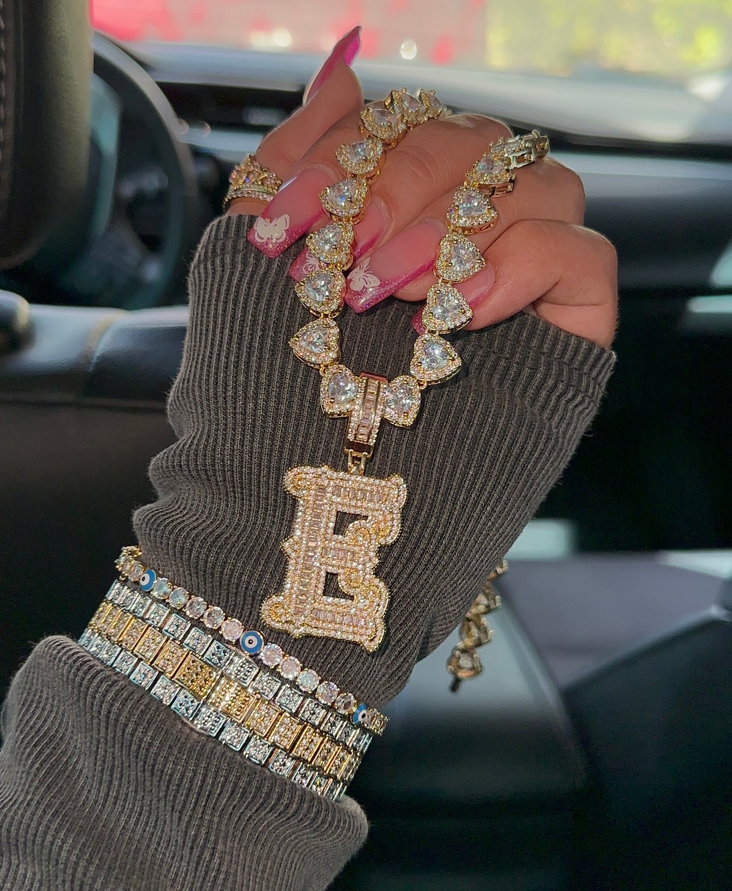 Inicial Glam | Collar