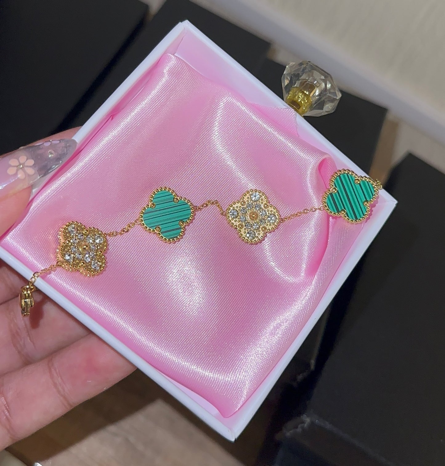 Cary Diamante Trebol | Brazalete