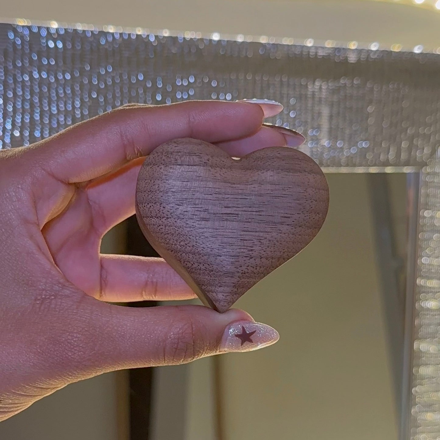 Corazón madera | Joyero