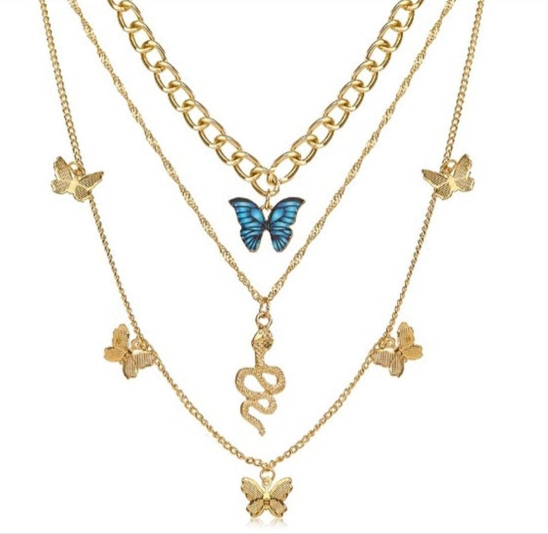 Set Mariposa Serpiente | Collar