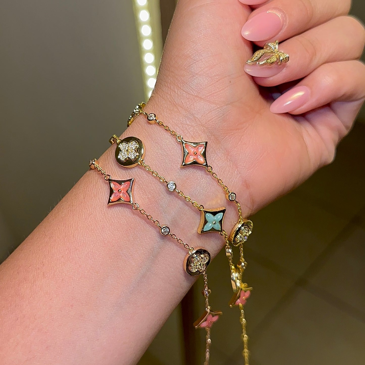 Lu Vi diamante | Pulsera brazalete