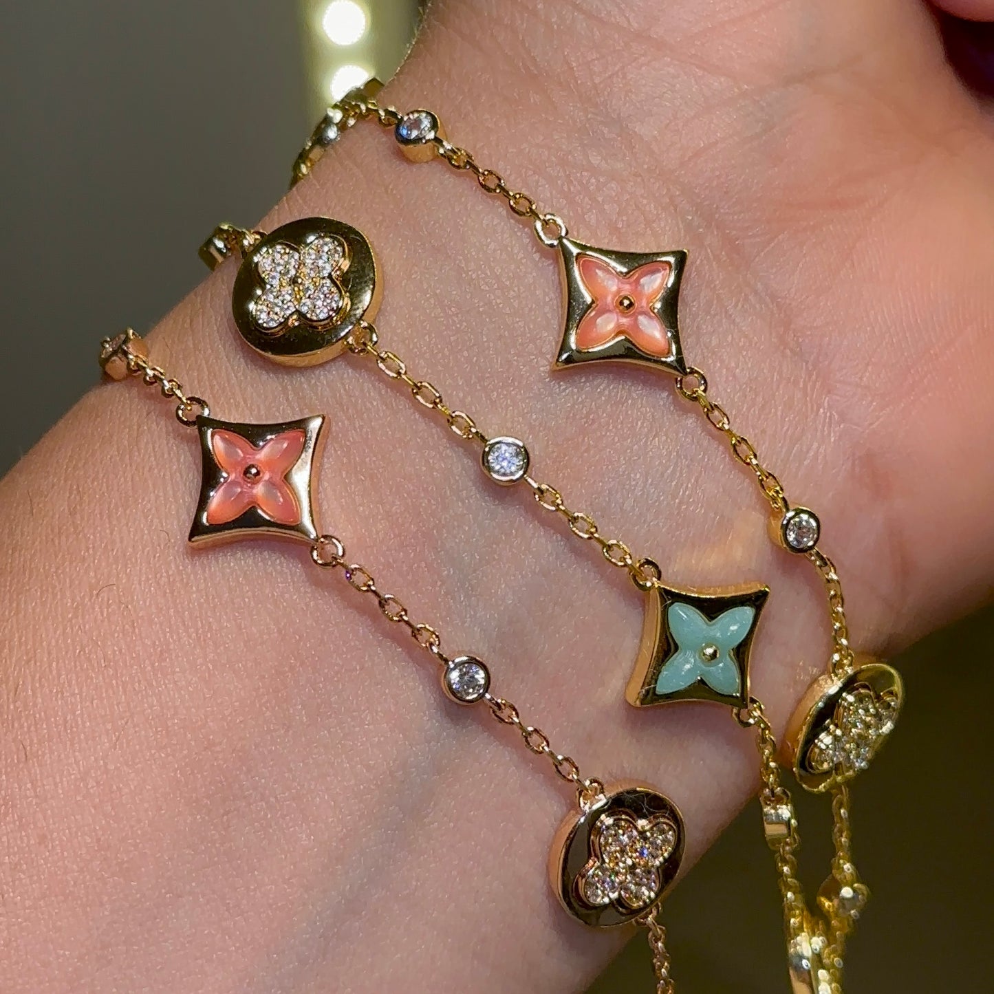 Lu Vi diamante | Pulsera brazalete