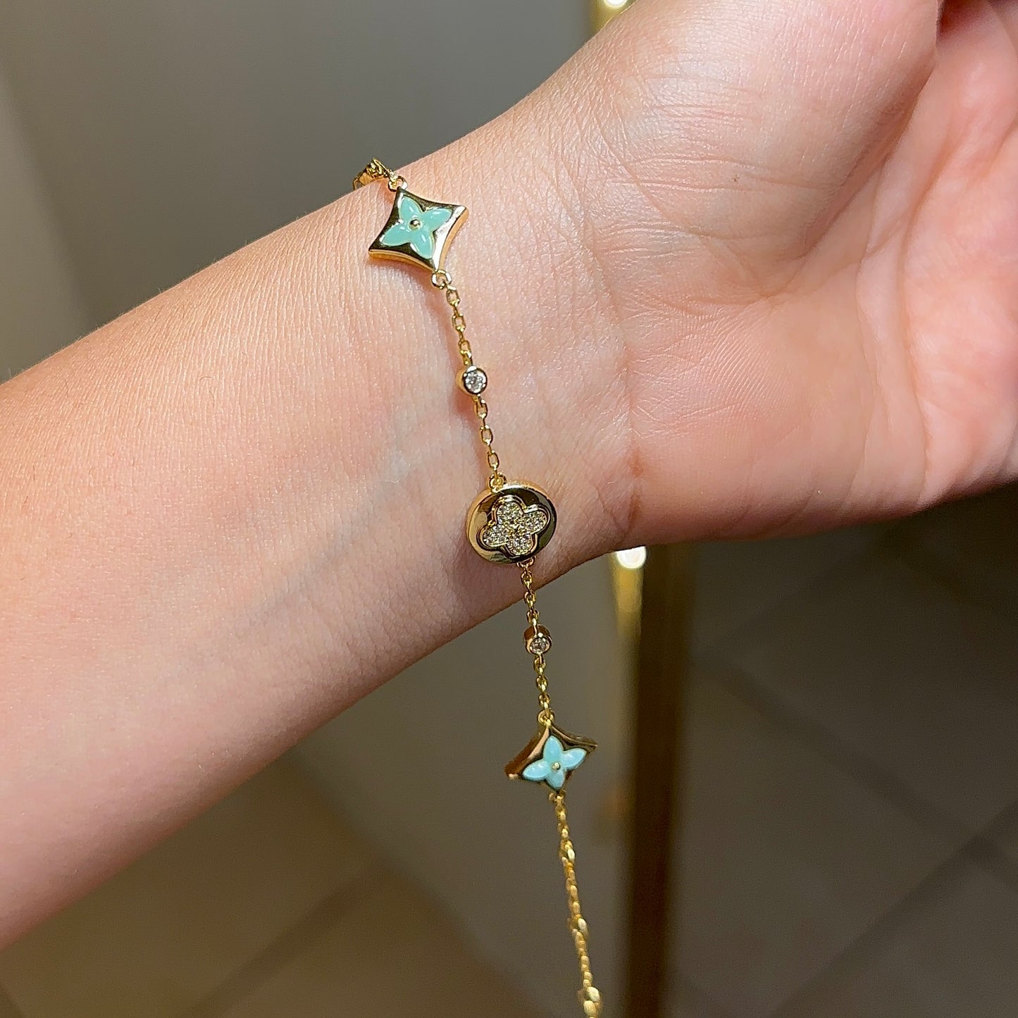 Lu Vi diamante | Pulsera brazalete