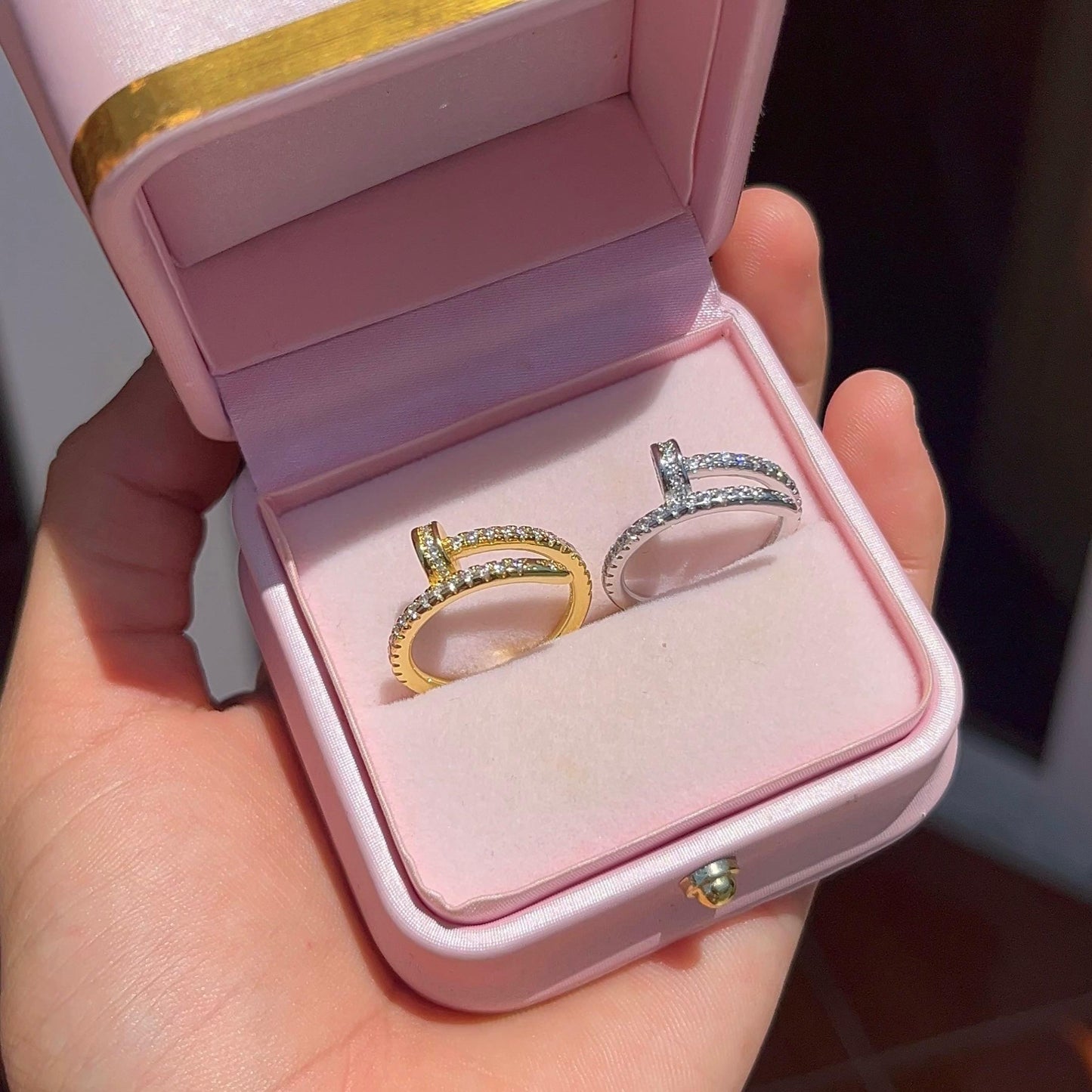 Clavo Anillo Diamante | Anillos