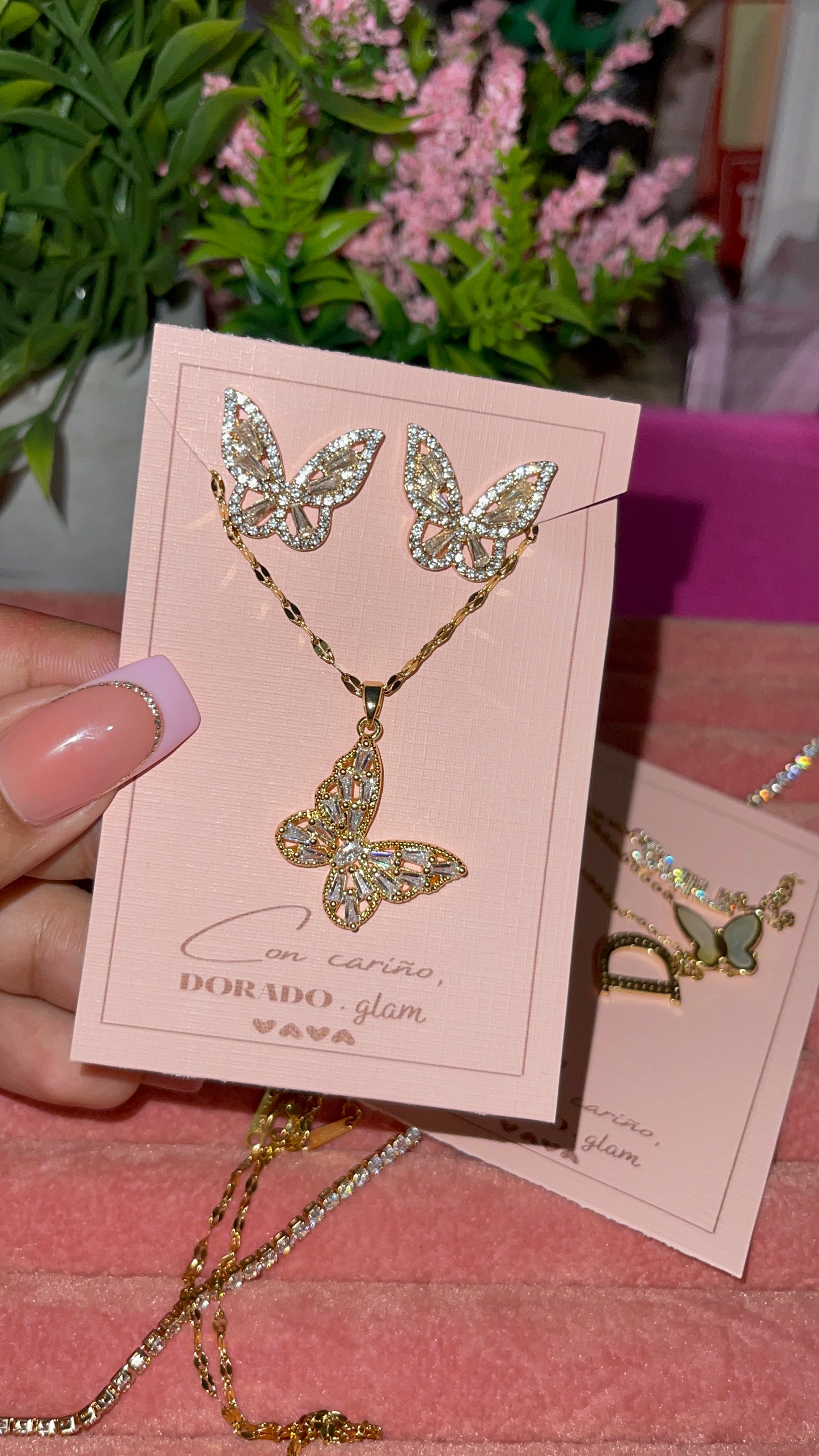 Mariposa Cristal