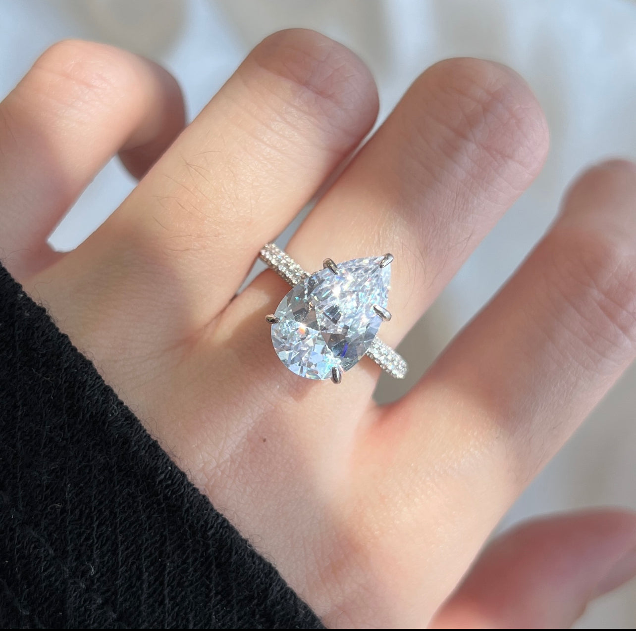 MONTE CARLO PLATEADO | Anillo Plata925
