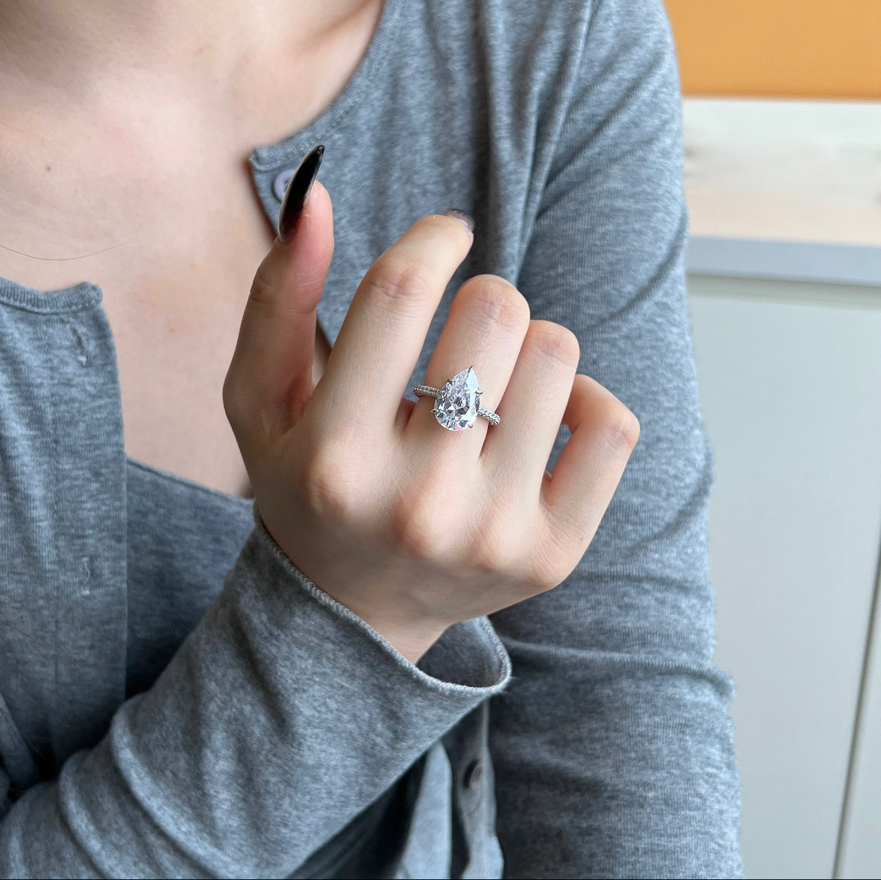 MONTE CARLO PLATEADO | Anillo Plata925