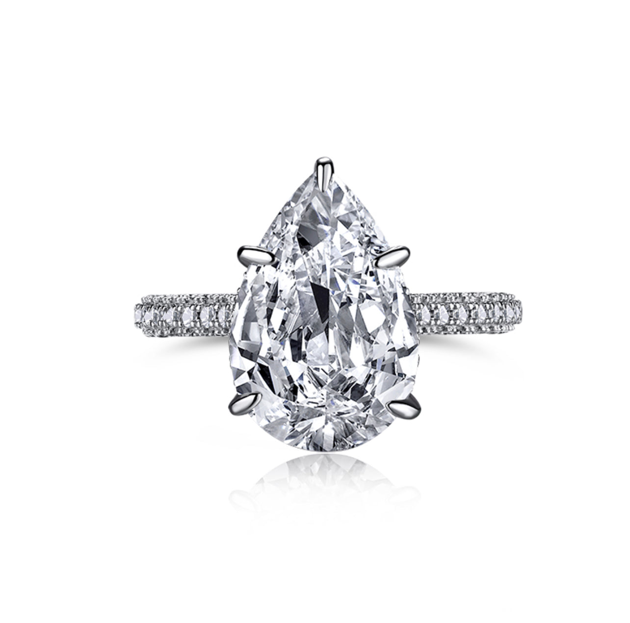 MONTE CARLO PLATEADO | Anillo Plata925