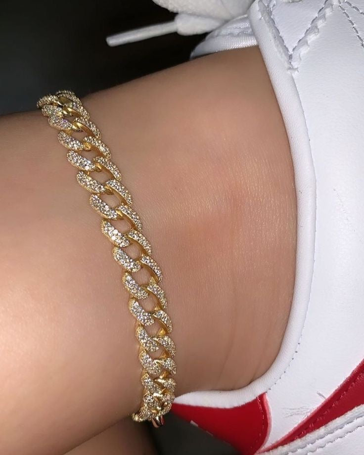 Tobillera Diamante Cubana