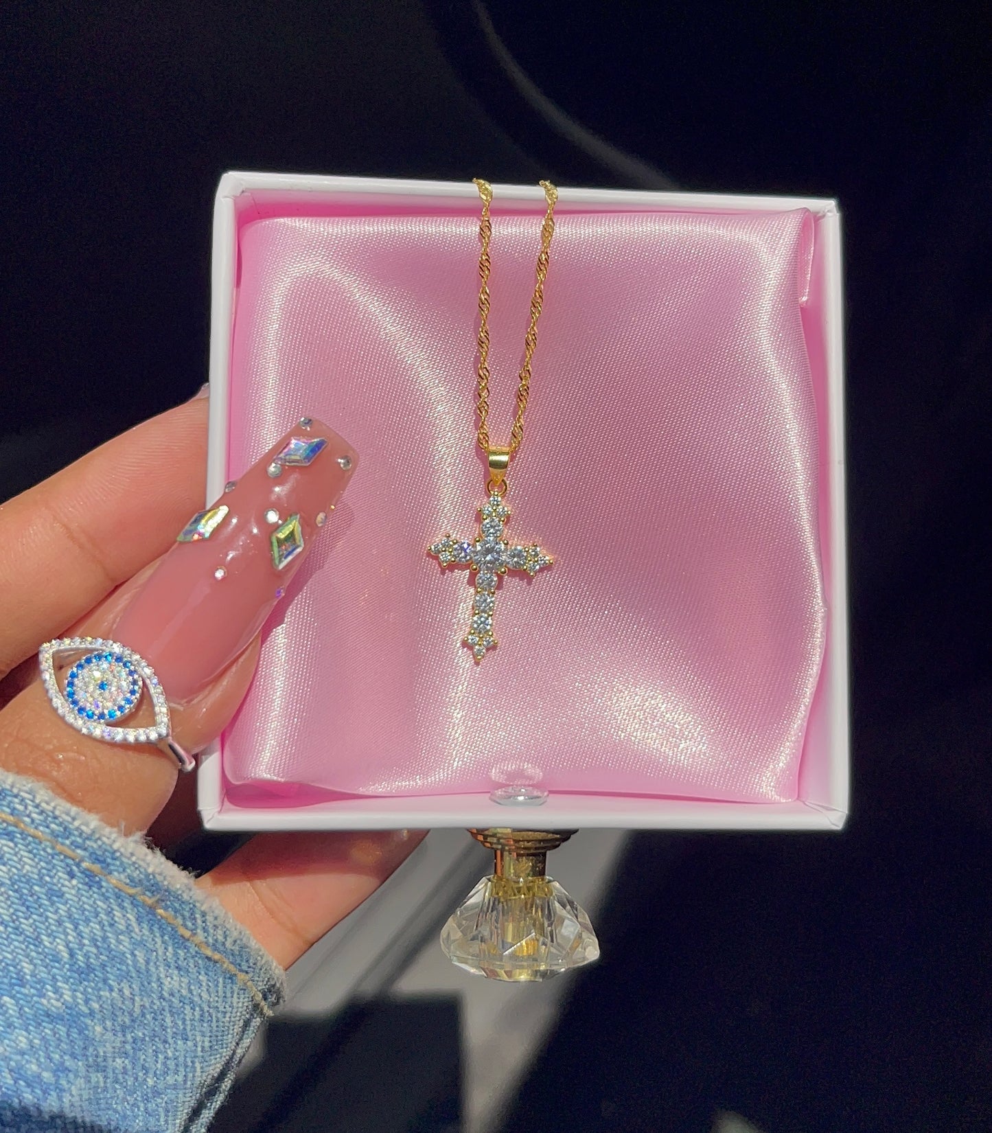 Cruz | Collar Plata S925