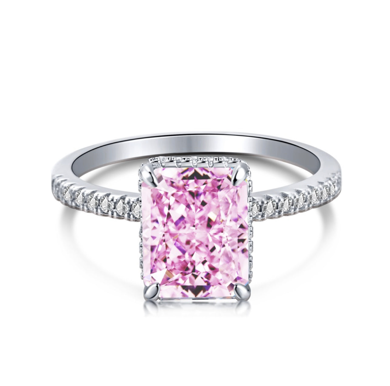 LONDON | Anillo Rosa Plata925