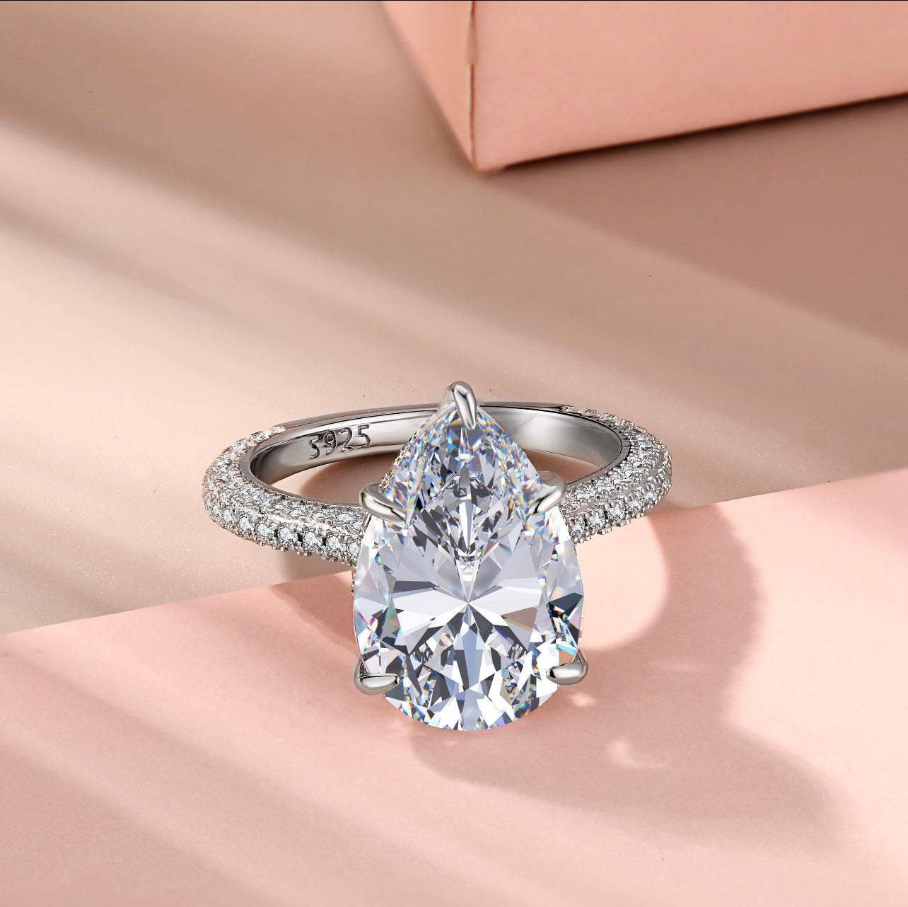 MONTE CARLO PLATEADO | Anillo Plata925