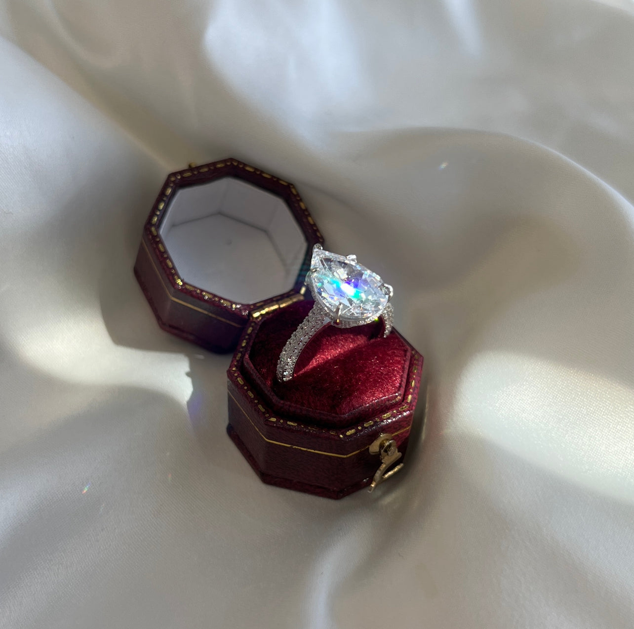 MONTE CARLO PLATEADO | Anillo Plata925