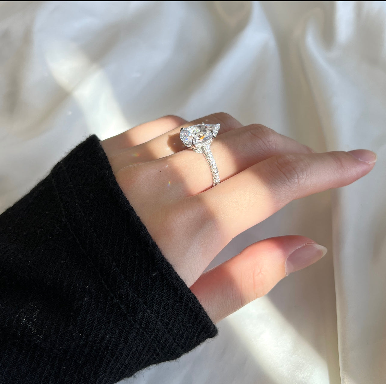 MONTE CARLO PLATEADO | Anillo Plata925