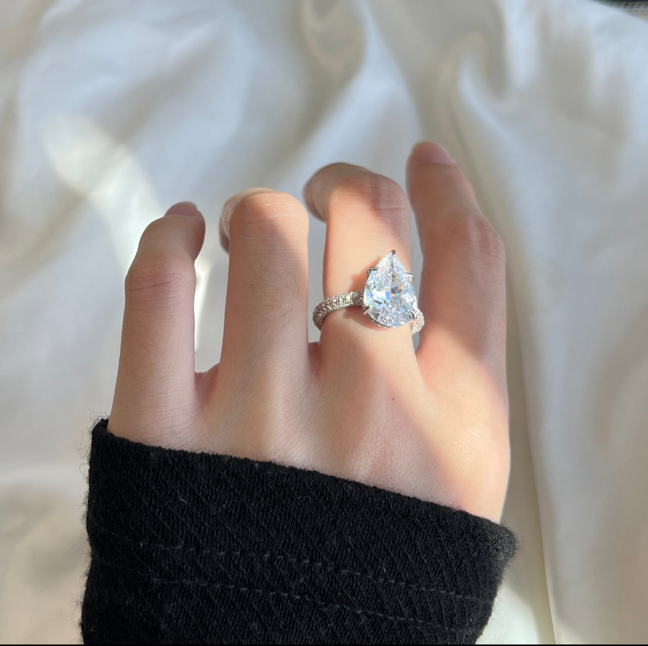MONTE CARLO PLATEADO | Anillo Plata925