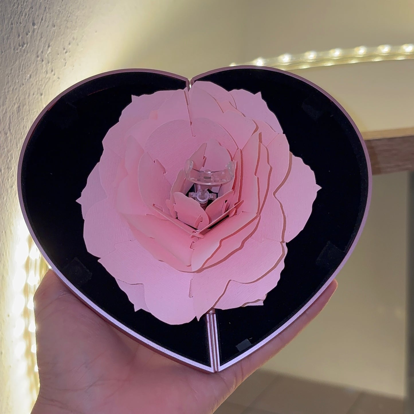 Joyero Rosa Corazon