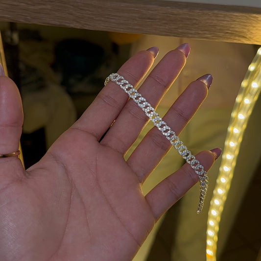 Brazalete Cubano | Plata S925