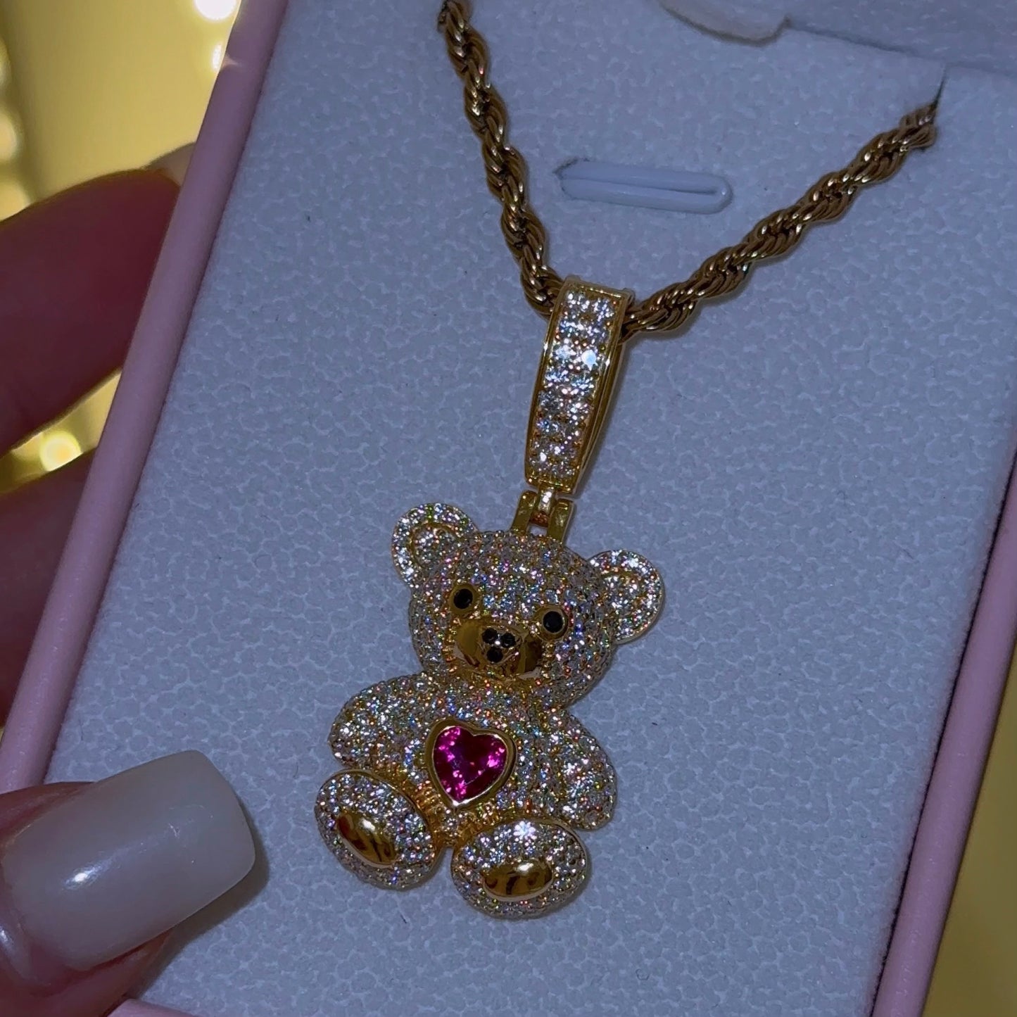 Collar Osito | Plata S925