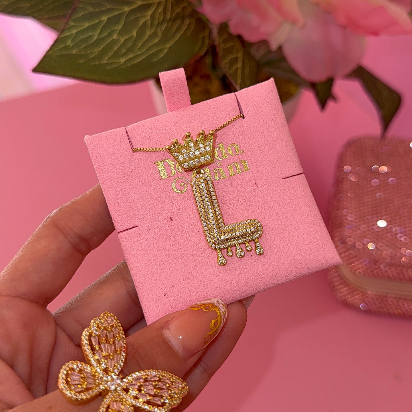 Inicial Corona | Collar