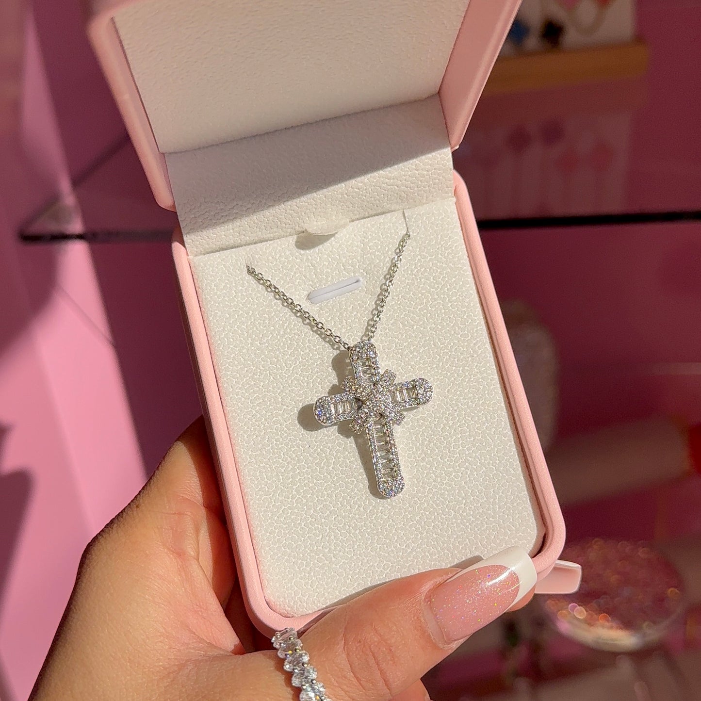 Esther | Collar Cruz Plata S925