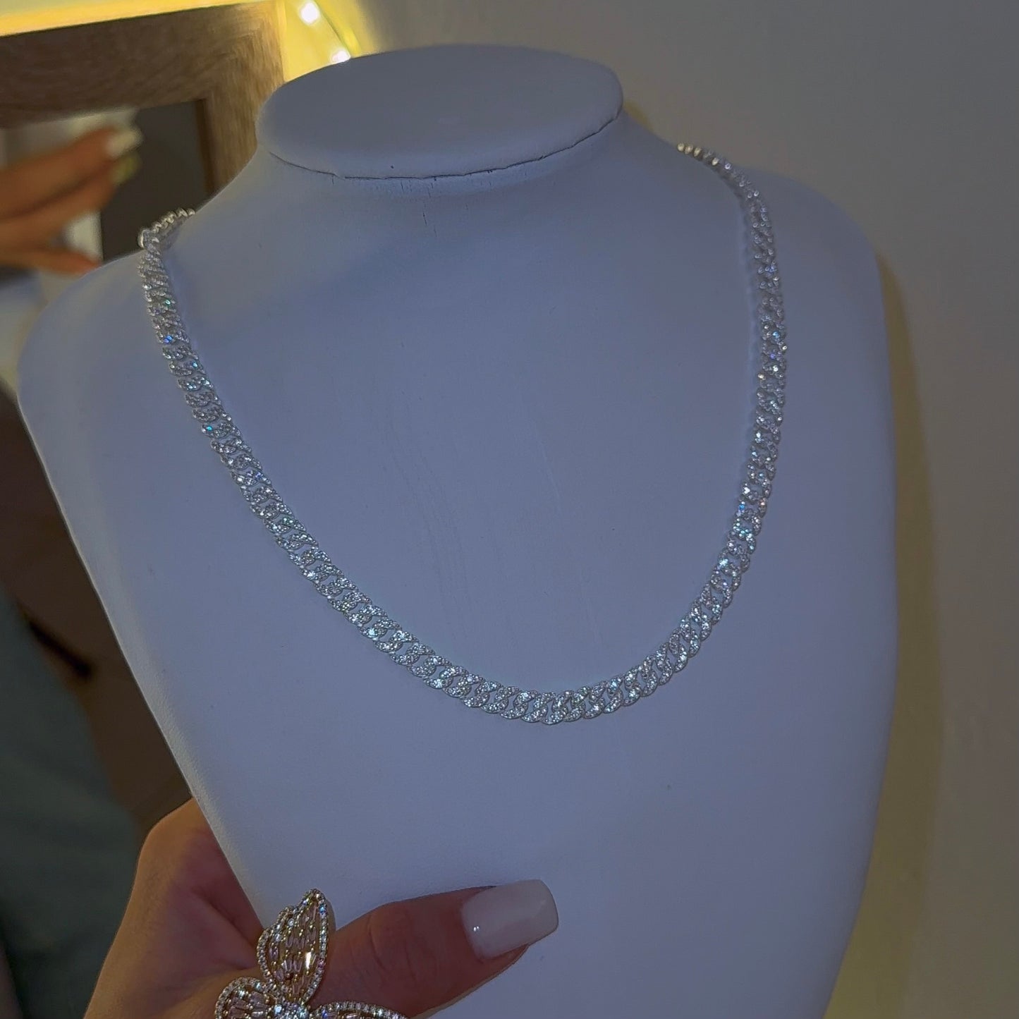 Collar cubano | Collar Plata S925