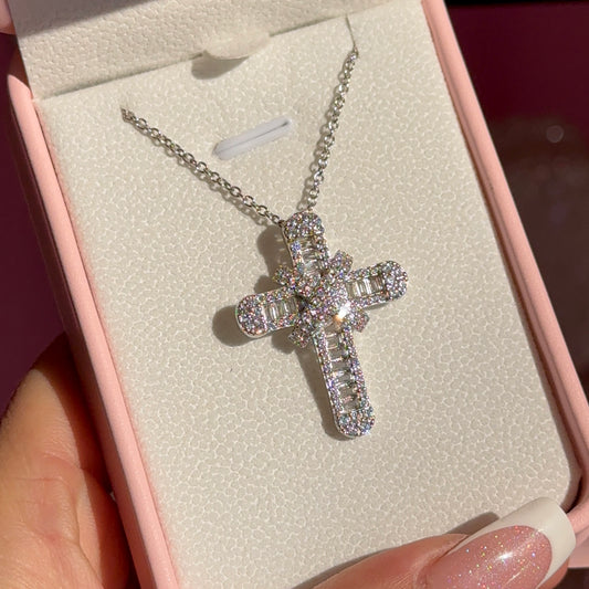 Esther | Collar Cruz Plata S925