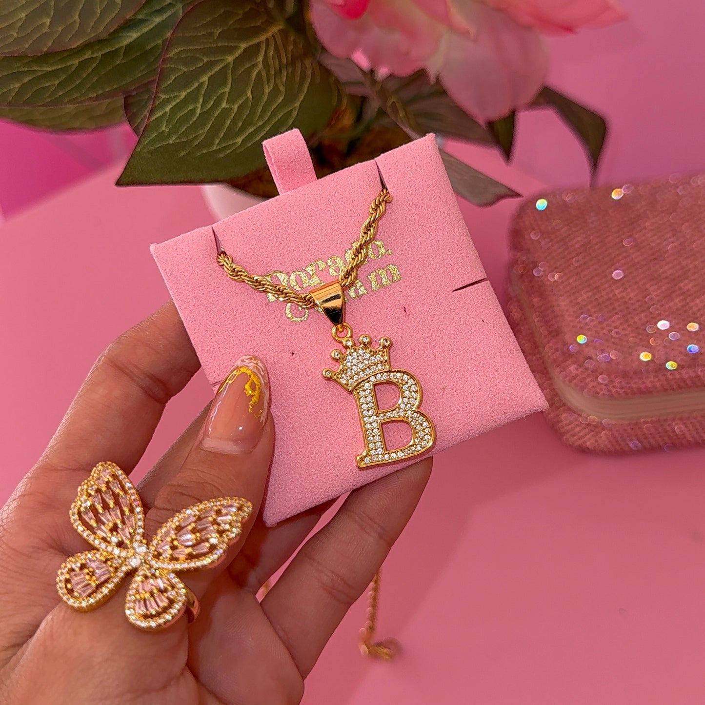 Inicial Corazon | Collar