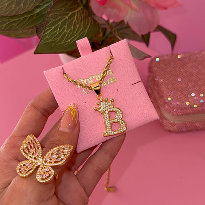 Inicial Corazon | Collar