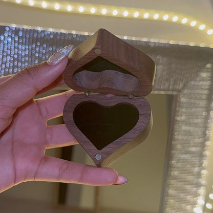 Corazón madera | Joyero