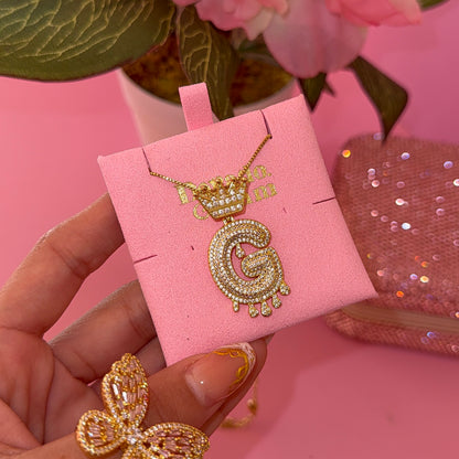 Inicial Corona | Collar