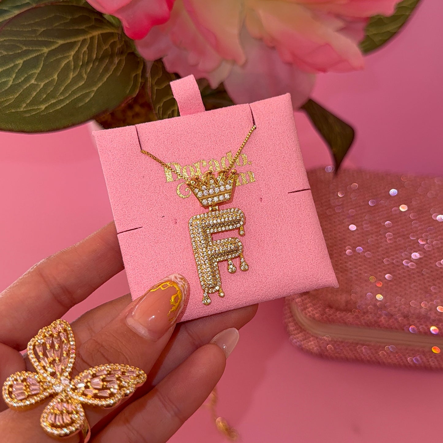 Inicial Corona | Collar