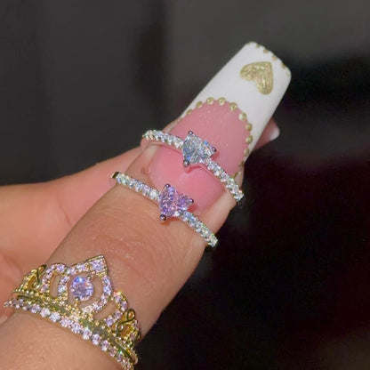 Mini Promesa | Anillo Plata S925