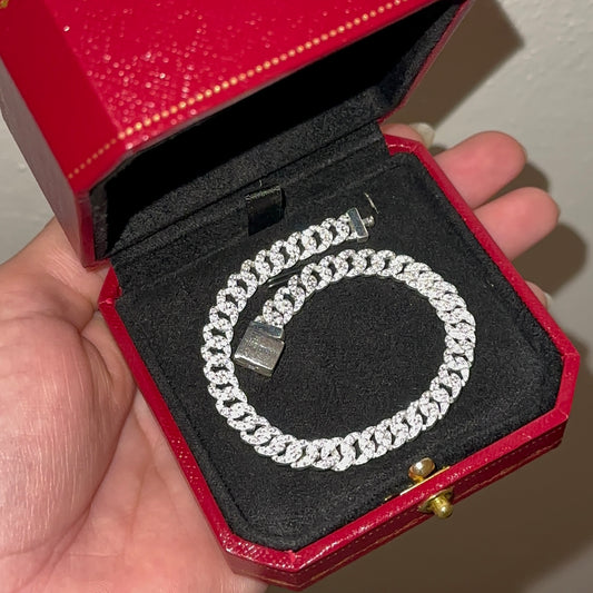 Brazalete cubano Plata 925 | Pulsera