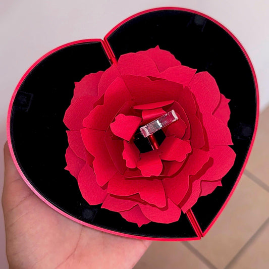 Joyero Rosa Corazon