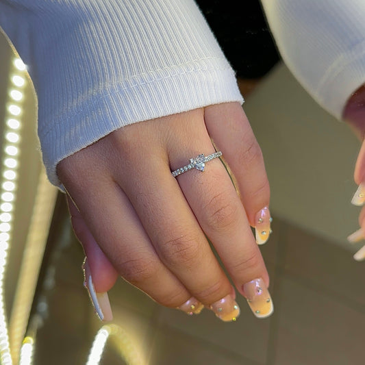 Mini Promesa | Anillo Plata S925